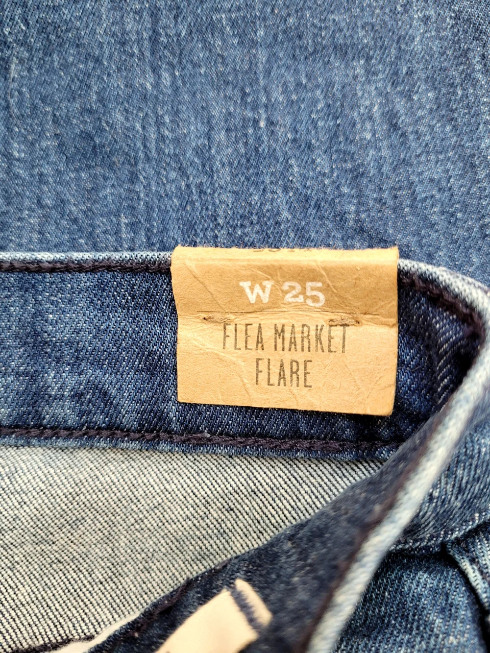 NWT MADEWELL FLEA MARKET FLARE JEANS Size 25 Denim New